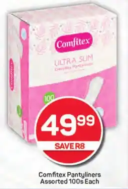 Comfitex Pantyliners Assorted