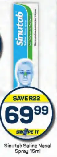 Sinutab Saline Nasal Spray