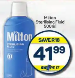 Pick n Pay Hypermarket Milton Sterilising Fluid offer