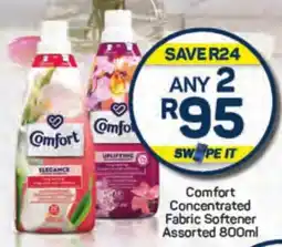 Pick n Pay Hypermarket Comfort Concentrated Fabric Softener Assorted offer