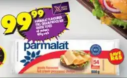 Shoprite Parmalat flavoured full cream processed cheese slices offer