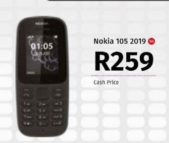 Vodacom Nokia 105 2019 offer