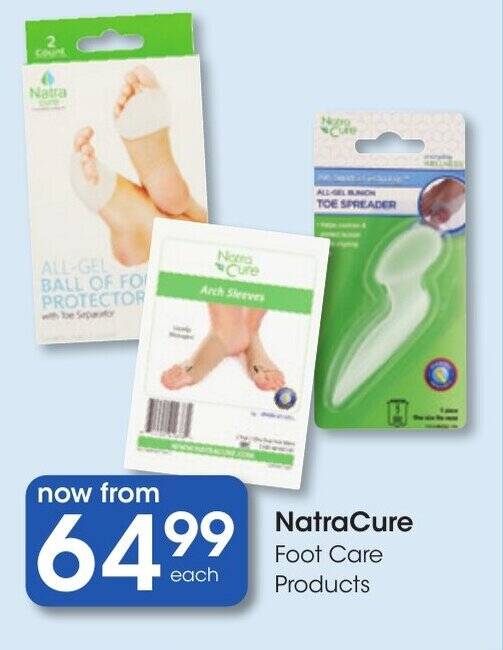 NatraCure Foot Care Products offer at Clicks