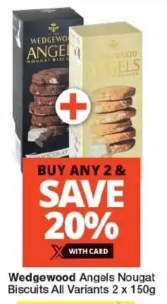 Checkers Wedgewood Angels Nougat Biscuits All Variants offer