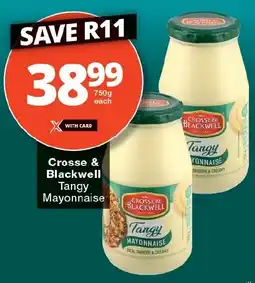 Checkers Crosse & Blackwell Tangy Mayonnaise offer