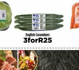 Food Lover's Market English cucumbers offer