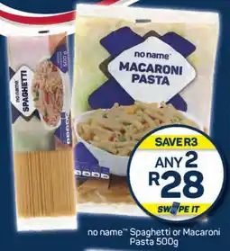 Pick n Pay No name Spaghetti or Macaroni Pasta offer