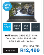 First Shop Dell Vostro 3500 offer