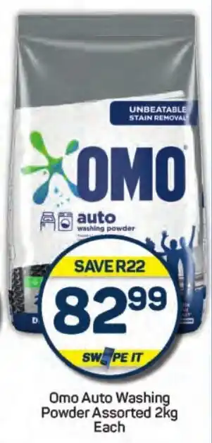 Pick n Pay Omo Auto Washing Powder Assorted offer