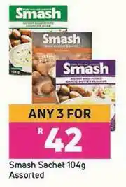 Smash Sachet Assorted-For Any 3 x 104g