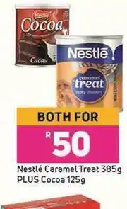Game Nestle Caramel Treat 385g Plus Nestle Cocoa 125g-Both For offer