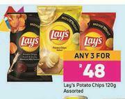Game Lay's Potato Chips Assorted-For Any 3 x 120g offer