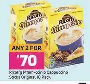 Game Ricoffy Mmm-ccinio Cappuccino Sticks Original 10 Pack-For Any 2 offer