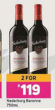 Game Nederburg Baronne-For 2 x 750ml offer