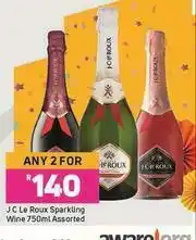 Game JC Le Roux Sparkling Wine Assorted-For Any 2 x 750ml offer