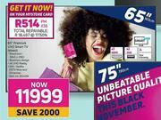 Game Hisense 65" (165cm) Premium UHD Smart TV 65A6G offer