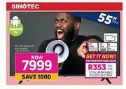 Game Sinotec 55" (139cm) UHD Android TV STL-55U20AT offer