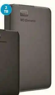 Game WD 2 TB Elements Hard Drive WDBU6Y0020BBK-WESN-Each offer