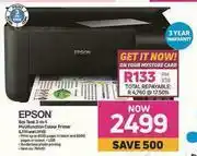 Game Epson Eco Tank 3 In 1 Multifunction Colour Printer L3111 And L3110 offer