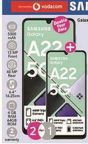 Game Samsung Galaxy A22 5G Smartphone-Each offer