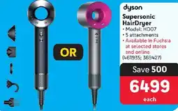 Makro Dyson Supersonic HairDryer offer