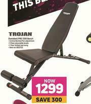 Game Trojan Dumbbell Pro 300 Bench offer