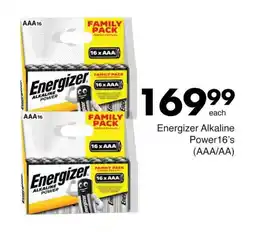 Save Hyper Energizer Alkaline Power (AAA/AA) offer
