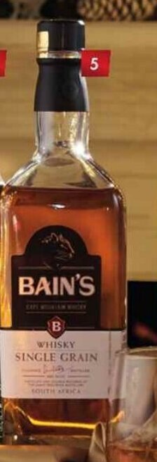 Bain's Single Grain Whiskey 750ml