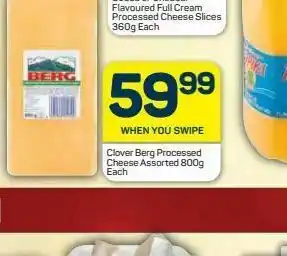 Pick n Pay Hypermarket Clover berg cheese offer