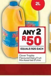 Pick n Pay Hypermarket Clover tropika dairy blend 2 offer