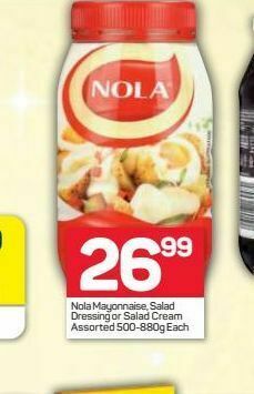 Pick n Pay Hypermarket Nola mayonnaise offer