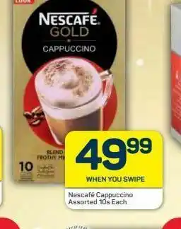 Pick n Pay Hypermarket Nescafé gold cappuccino offer