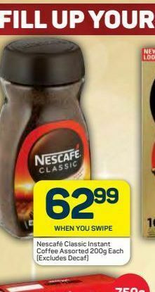 Pick n Pay Hypermarket Nescafé classic offer