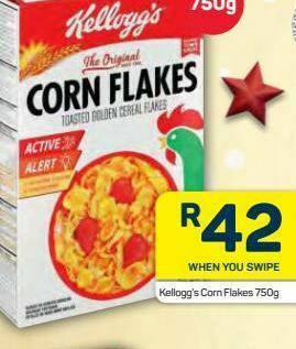 Pick n Pay Hypermarket Kellogg's corn flakes offer