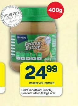 Pick n Pay Hypermarket Pnp peanut butter offer
