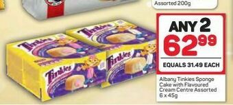 Pick n Pay Hypermarket Tinkies sponge cakes 2 offer
