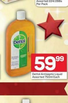 Pick n Pay Hypermarket Dettol antiseptic liquid offer