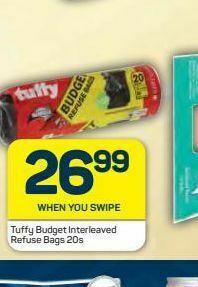 Pick n Pay Hypermarket Tuffy refuse bags offer