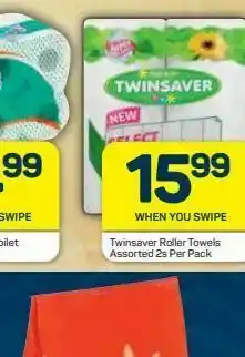Pick n Pay Hypermarket Twinsaver roller towels offer