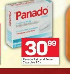 Pick n Pay Hypermarket Panado tablet offer