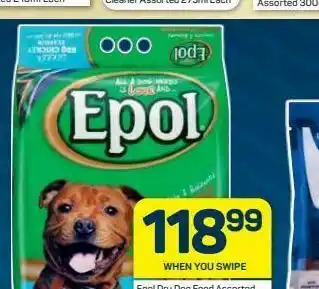 Pick n Pay Hypermarket Epol dog food offer