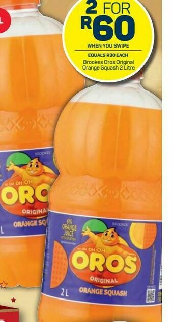 Pick n Pay Oros orange squash 2 offer