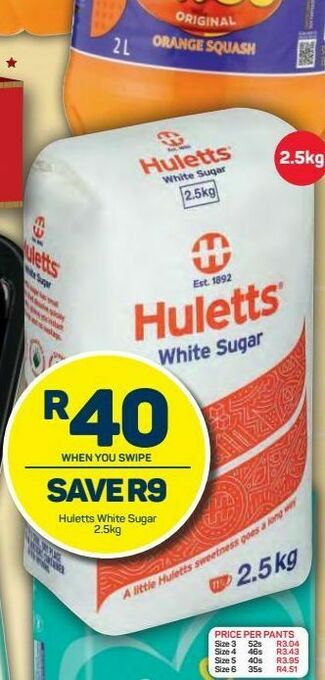 Pick n Pay Huletts sugar offer