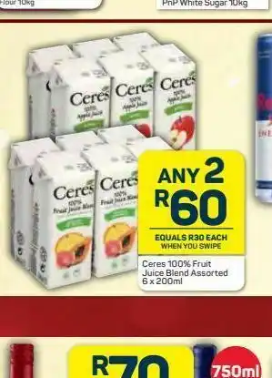 Pick n Pay Hypermarket Ceres apple juice 2 offer