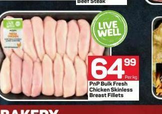 Pick n Pay Chicken fillets offer