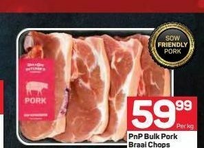 Pick n Pay Pork chops offer