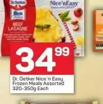 Pick n Pay Dr. oetker frozen meals offer