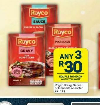 Pick n Pay Royco sauce 3 offer