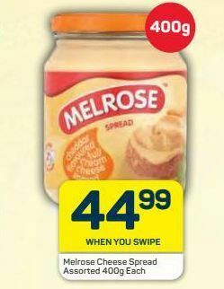 Pick n Pay Melrose cheese spread offer
