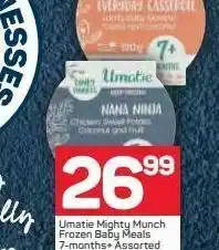 Pick n Pay Umatie baby food offer